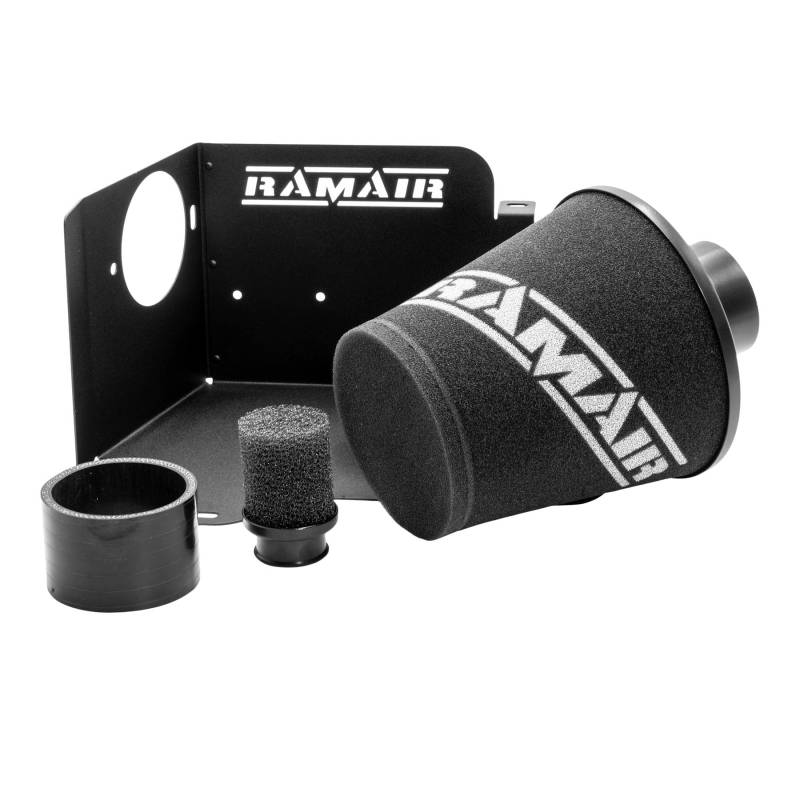 Ramair Filters Kegel Luftfilter Ansaugung Induktion Kit Hitzeschild für Audi S3 TT 225, schwarz, JSK-103-80 von Ramair Filters