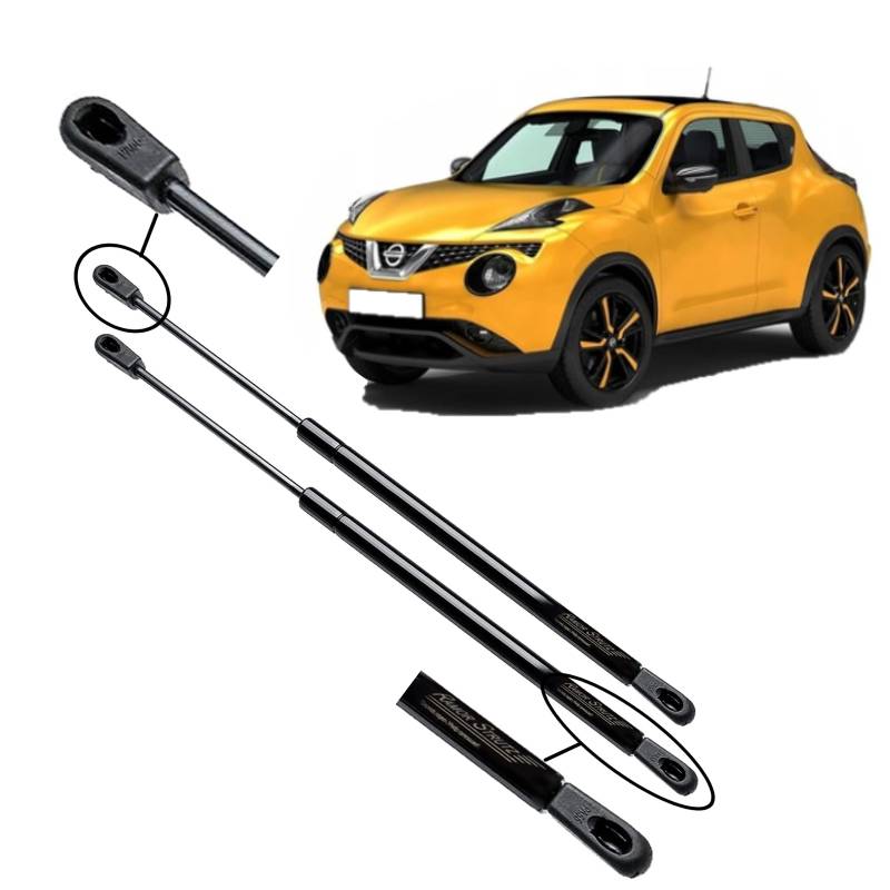 Ramor Strutz 2x Gasfeder Dämpfer Heckklappe Kompatibel mit Nissan Juke (F15) 2010-2019. Gasdruckfeder Heckklappendämpfer Ersatz für 904501KA1A und Andere. von Ramor Strutz