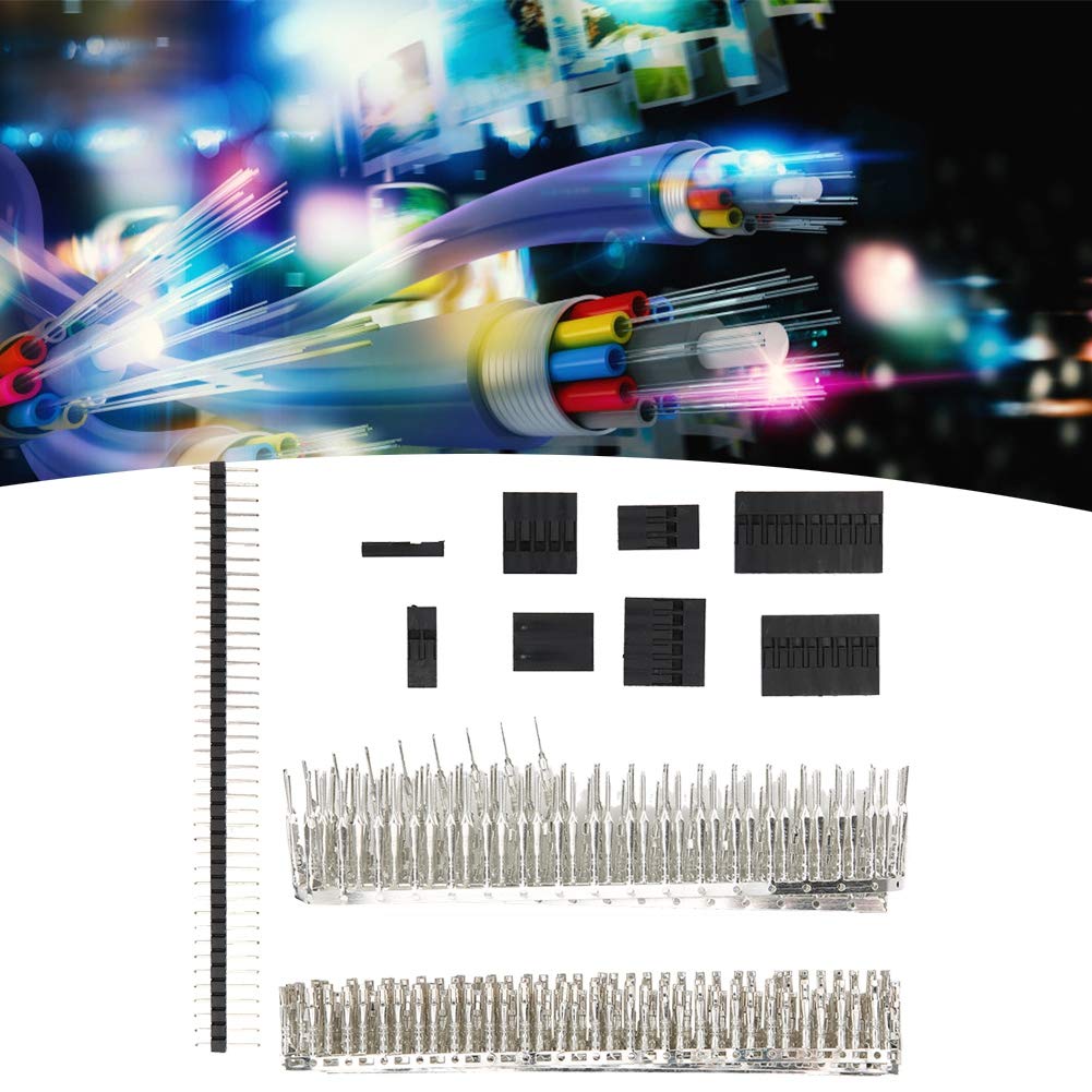 Rankomu Elektronische Buchse, 1450 Stück, 2,54 mm, elektronischer Stecker, weiblich, PCB-Steckverbinder-Set, Industriezubehör, kompatibel mit verschiedenen Anwendungen von Rankomu