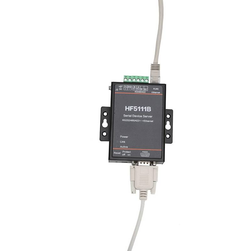 Rankomu Serial Device Server HF-5111B Serial Server 3-in-1 RJ45 RS232/RS485/RS422 to Ethernet Serial Server DTU, Serial Network Server for Industrial Applications von Rankomu