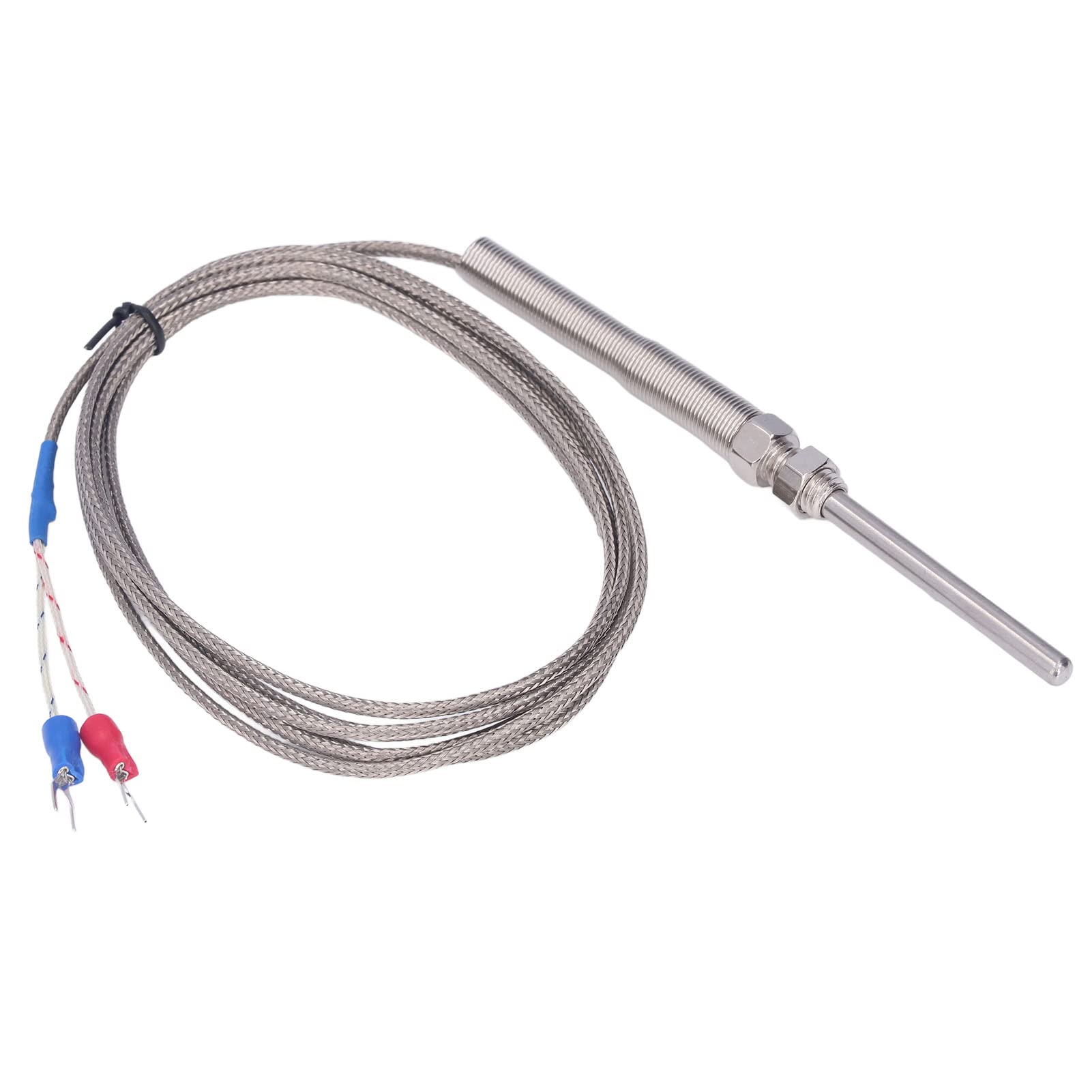 Rankomu Thermoelementsonde Typ K Thermoelement Temperatursensor Kunststoffsonde 0-400℃ zur Messung von Rankomu