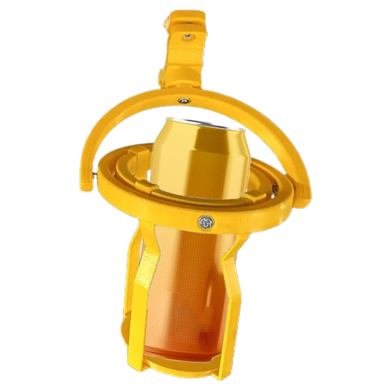 Gyroskopischer Getränkehalter, 3D-Getränkehalter for Motorräder, Einstellbarer Clip Auf Hanging Cup Halter, Gyroscopic Kinderwagen Wasserflaschenhalter, Anti-Spill-Getränke-Cage-Campingzubehör von Ranley