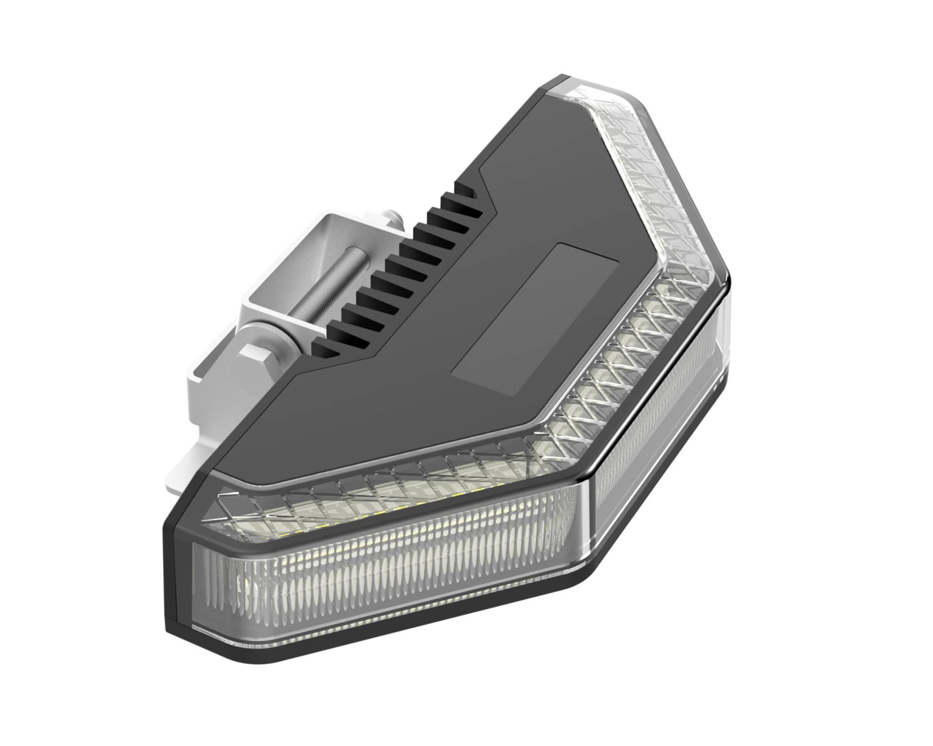 180° Corner Eckkennleuchte | HT-Zulassung | Zulassung ECE R65 | Frontblitzer | Heckblitzer | Warnleuchte für Spezialfahrzeuge | ATV Quad Boote | Frontblitzer | Heckblitzer (Orange) von Raptors LED Technik