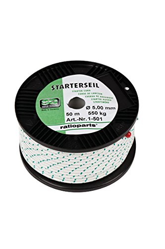 Starterseil 5,0 mm x 50 m von Ratioparts