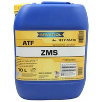 Getriebeöl ATF RAVENOL ATF ZMS 10L von Ravenol