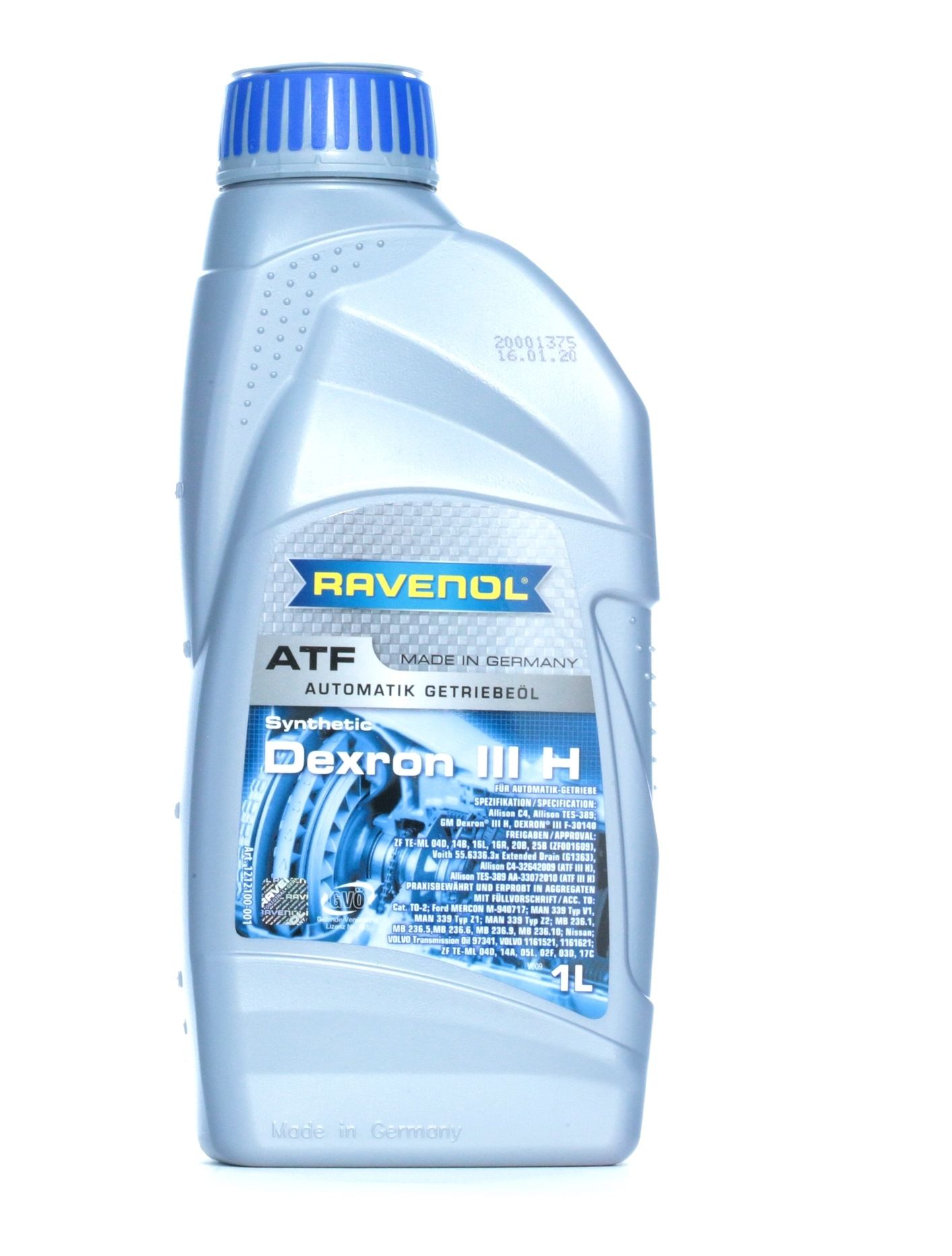 RAVENOL Automatikgetriebeöl MERCEDES-BENZ,OPEL,BMW 1212100-001-01-999 von Ravenol