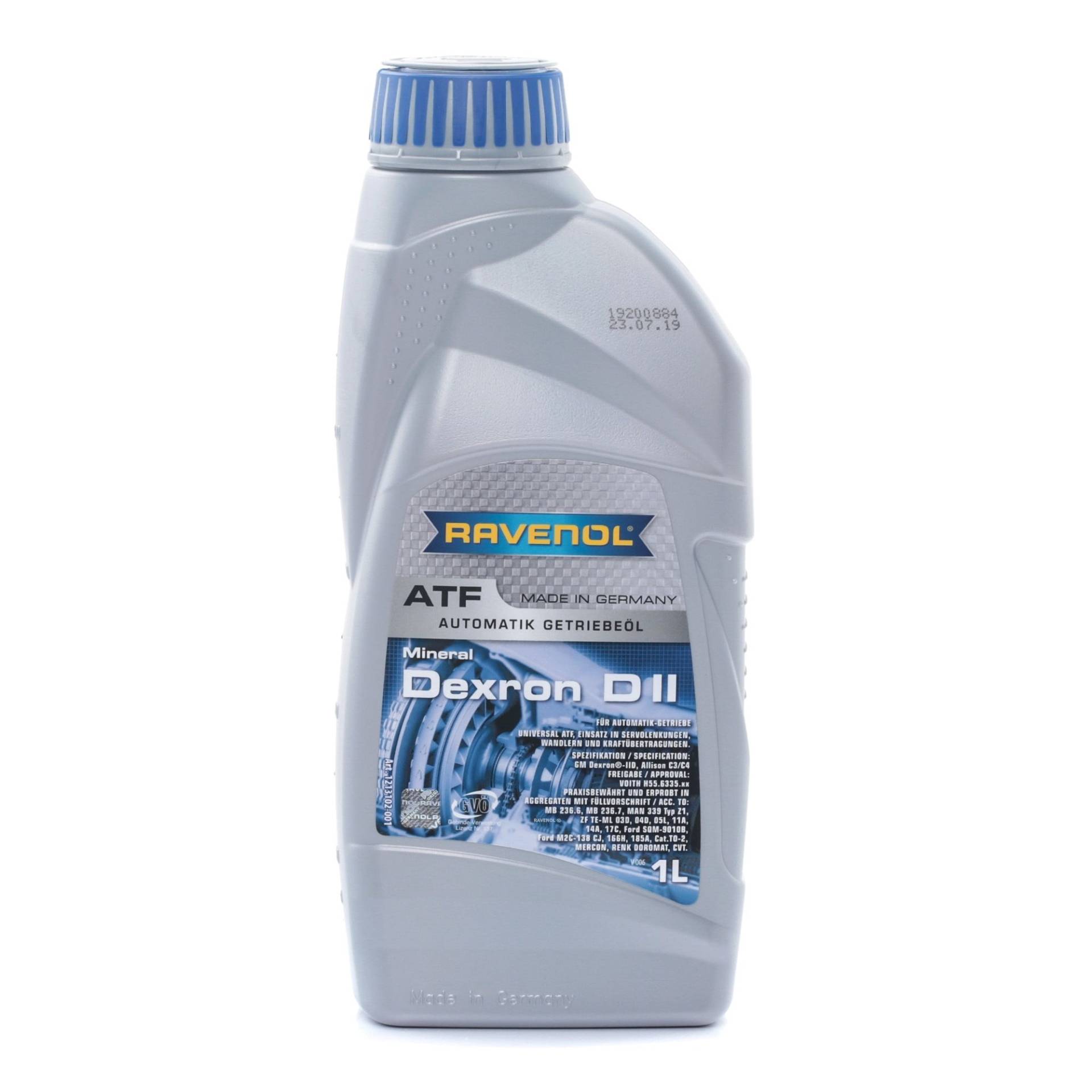 RAVENOL Automatikgetriebeöl VW,AUDI,MERCEDES-BENZ 1213102-001-01-999 von Ravenol