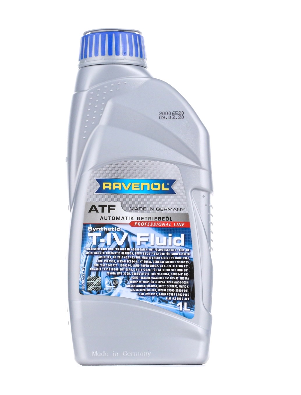 RAVENOL Automatikgetriebeöl VW,AUDI,OPEL 1212102-001-01-999 von Ravenol