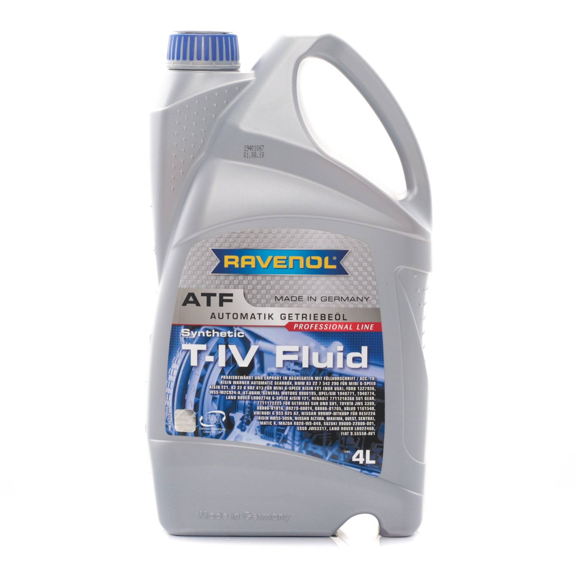 RAVENOL Automatikgetriebeöl VW,AUDI,OPEL 1212102-004-01-999 von Ravenol