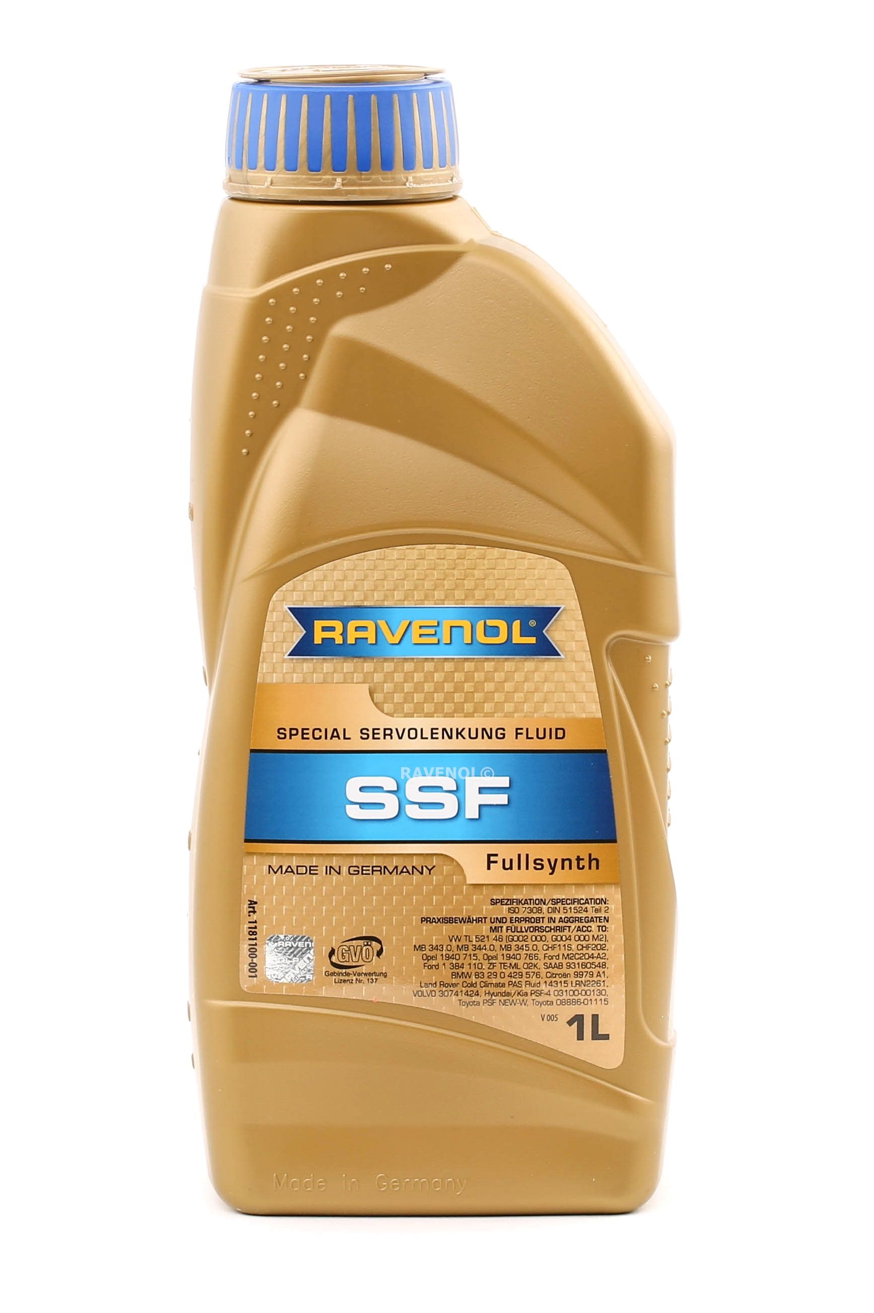 RAVENOL Servolenkungsöl VW,AUDI,MERCEDES-BENZ 1181100-001-01-999 von Ravenol