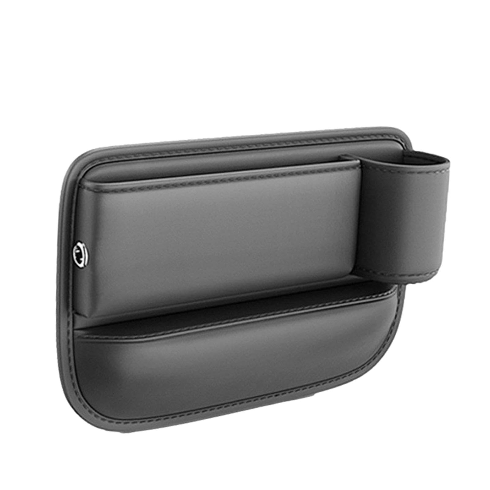 Raxove Autositz-Aufbewahrungsbox – Leder-Auto-Organizer-Tasche, Autositz-Organizer, Frontfüller, Telefonbox, verstellbare Autositz-Aufbewahrungsbox für Handys, Schlüssel, Brillen und Karten von Raxove