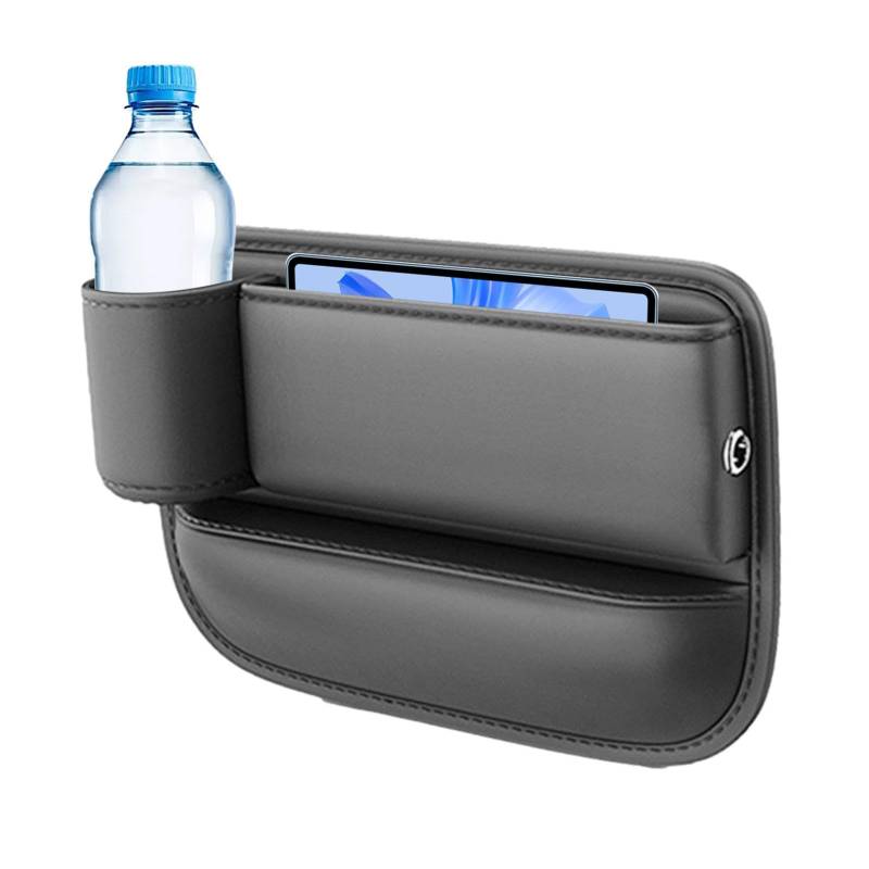 Raxove Autositz-Aufbewahrungsbox – Leder-Auto-Organizer-Tasche | Autositz-Organizer, Frontfüller, Telefonbox, verstellbare Autositz-Aufbewahrungsbox für Handys, Schlüssel, Brillen und Karten von Raxove