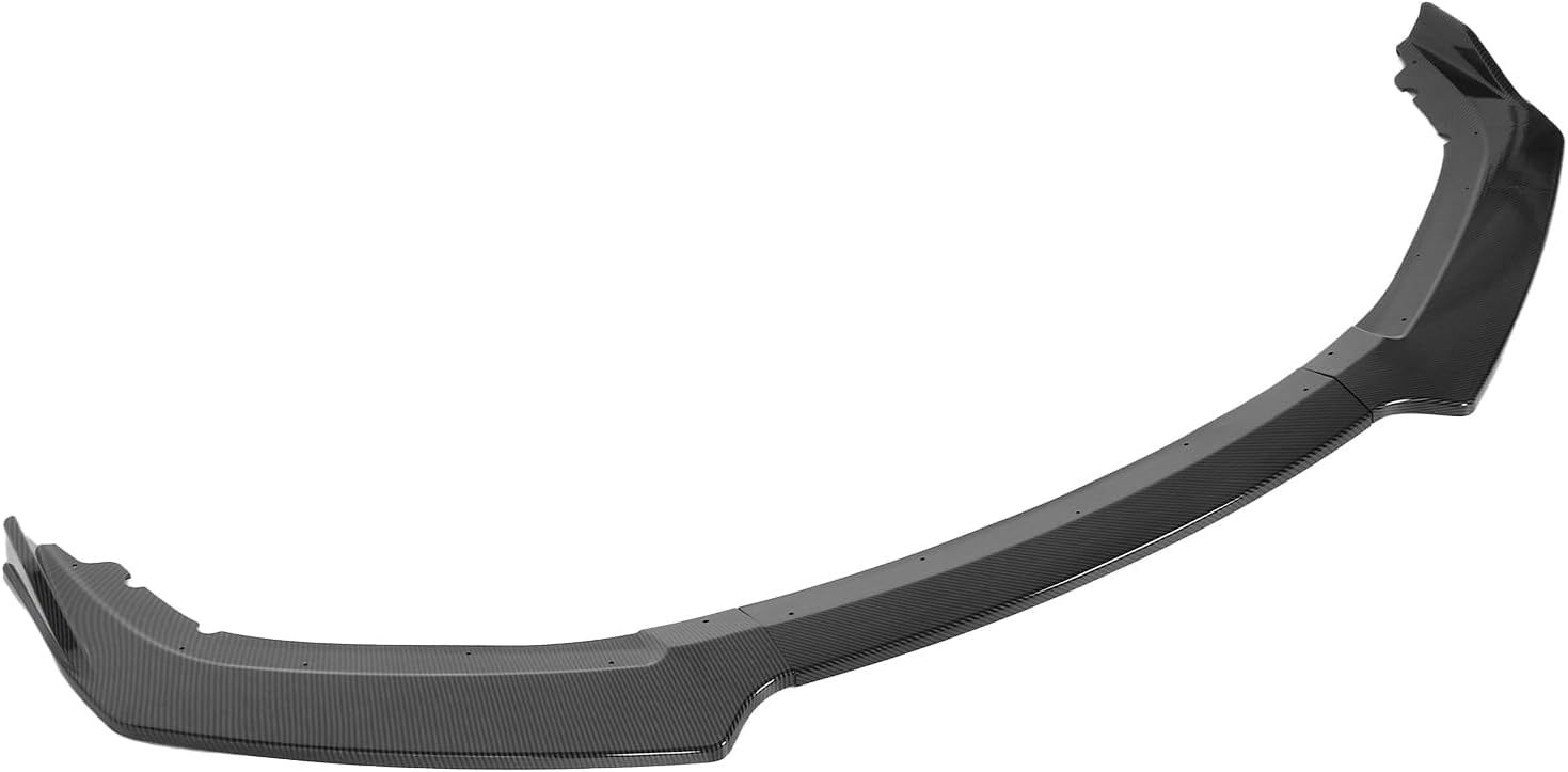 Car Front Shovel Lip Splitter Spoiler für Civic 2016‑2020, Auto Frontstoßstange Splitter Lip Spoiler Lippensplitter, Body Kit Schutz Zubehör von Rdgnls