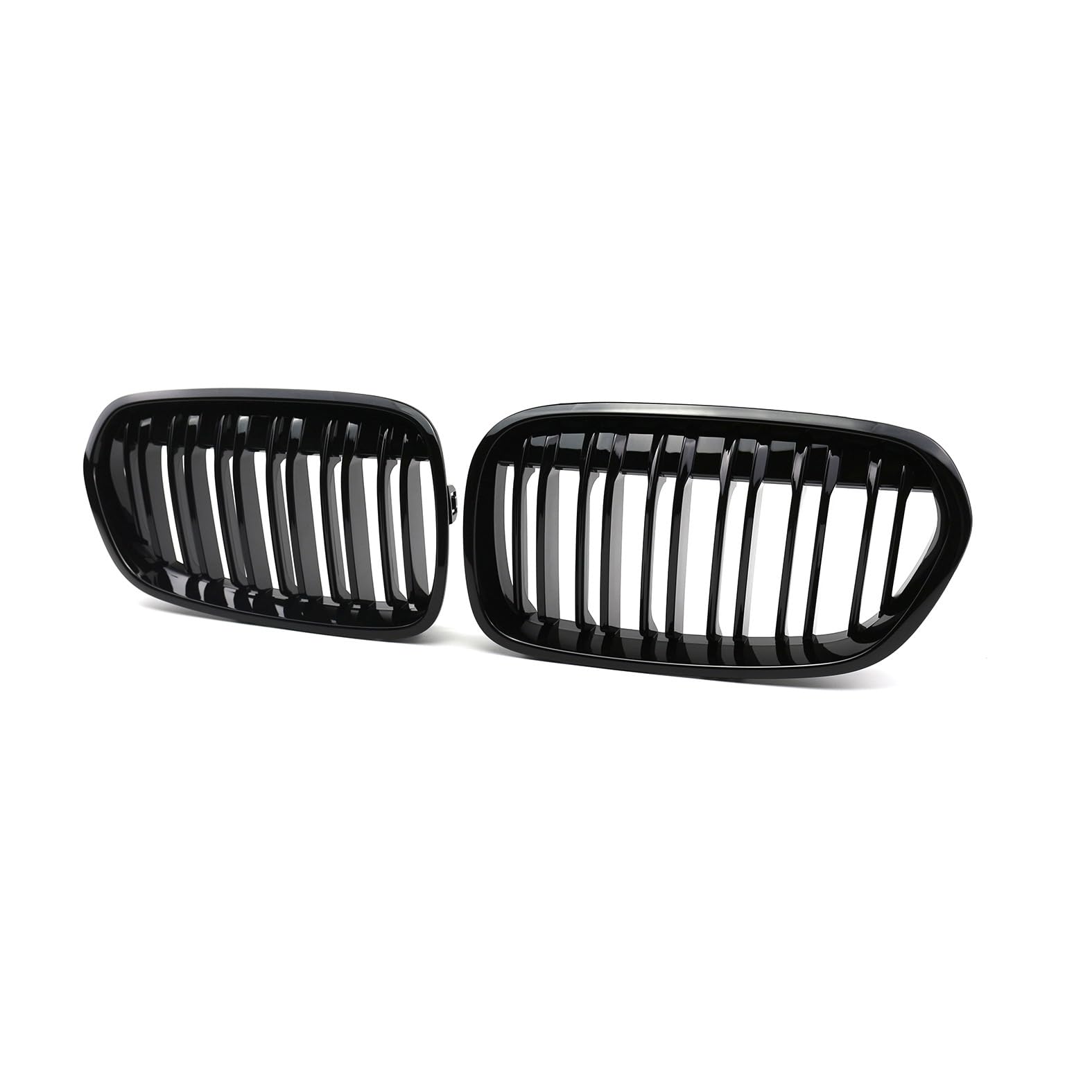 Nieren Kühlergrill Glossy Schwarz Frontgrill Kühlergrille Kompatibel für BMW 1 Series F52 2016-2020, GläNzend Auto Zubehör Autoersatz Grilleinsätze von Rdgnls