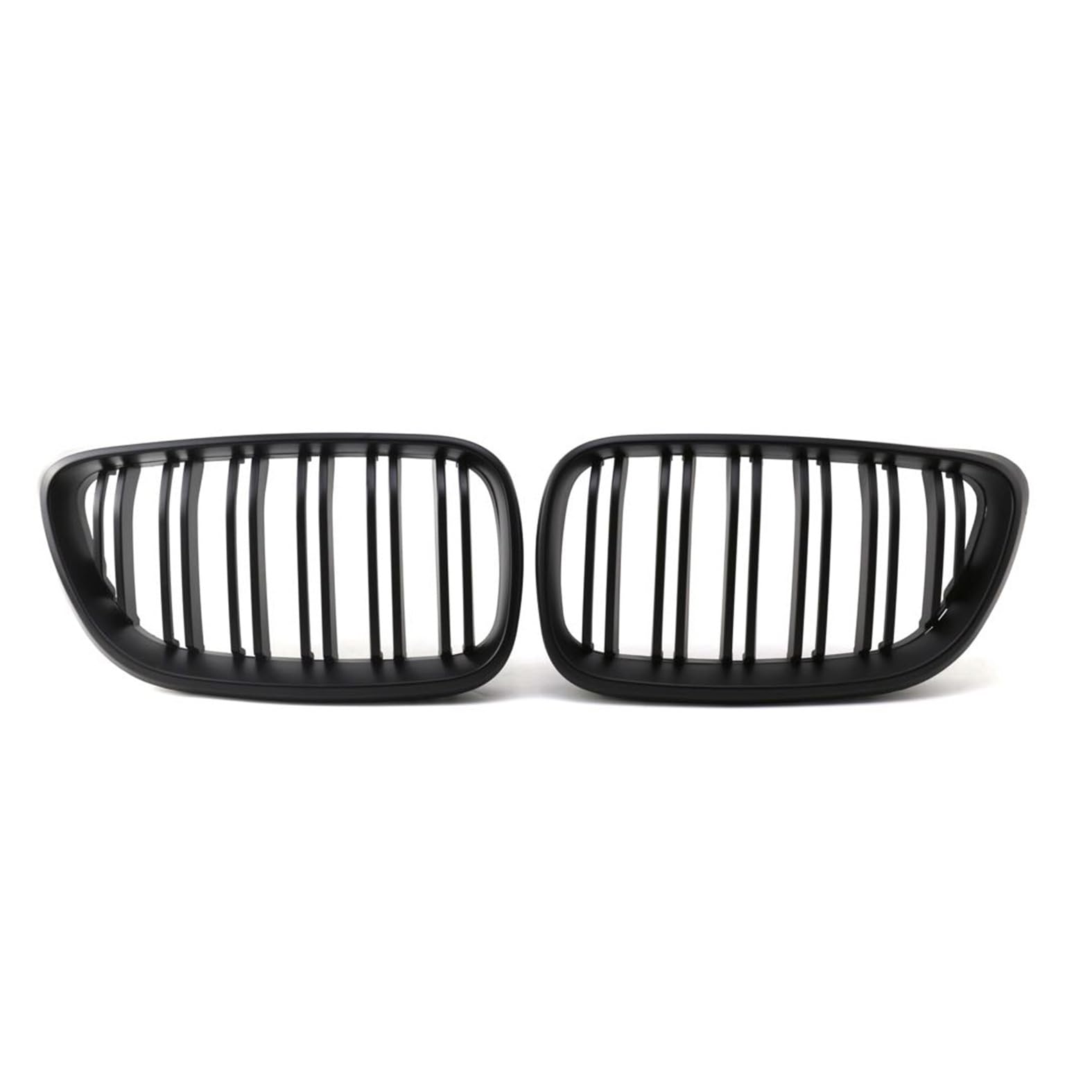 Nieren Kühlergrill Glossy Schwarz Frontgrill Kühlergrille Kompatibel für BMW 2 Series F22 2014-2018, GläNzend Auto Zubehör Autoersatz Grilleinsätze von Rdgnls