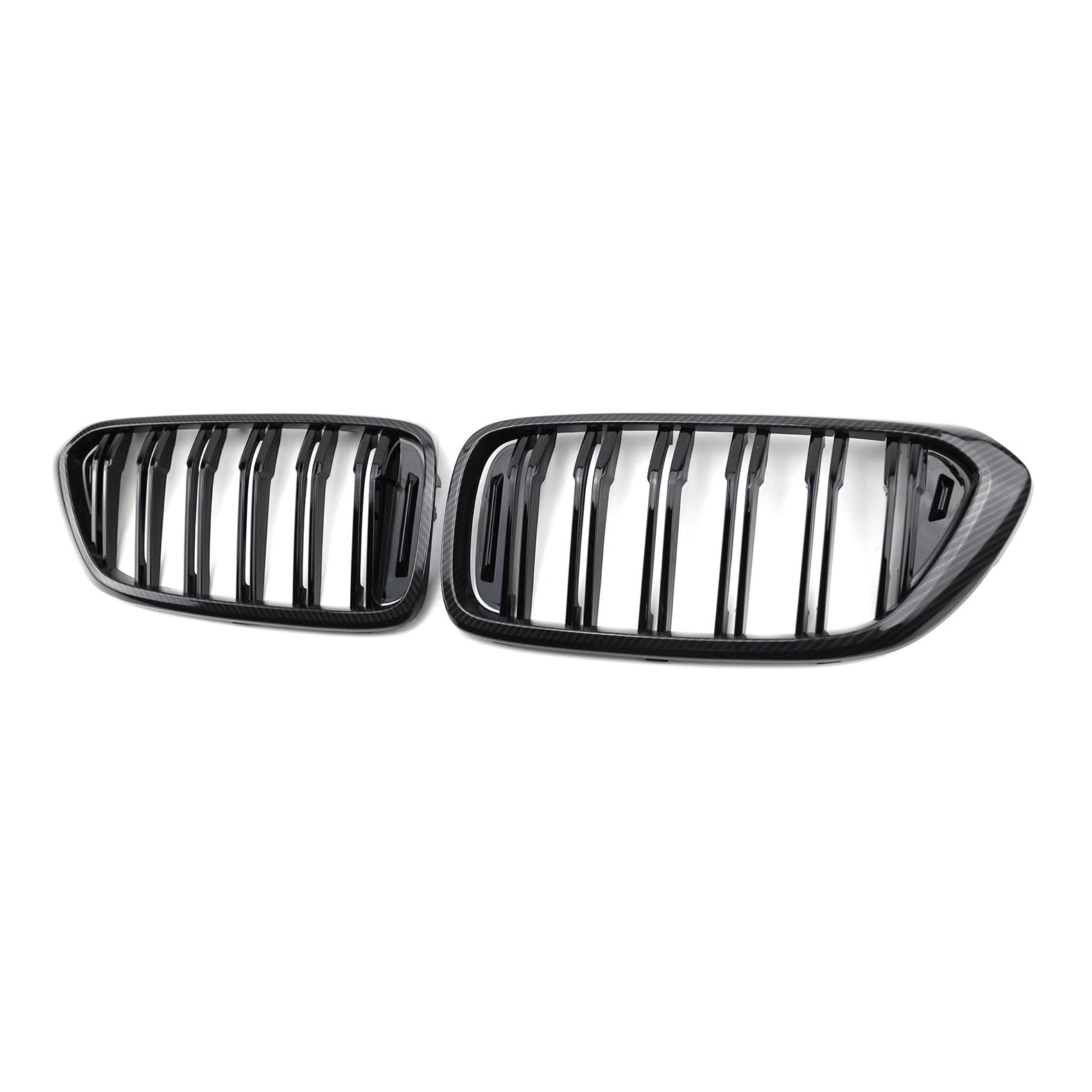 Nieren Kühlergrill Glossy Schwarz Frontgrill Kühlergrille Kompatibel für BMW 6 Series GT G32 2018-2020, GläNzend Auto Zubehör Autoersatz Grilleinsätze von Rdgnls