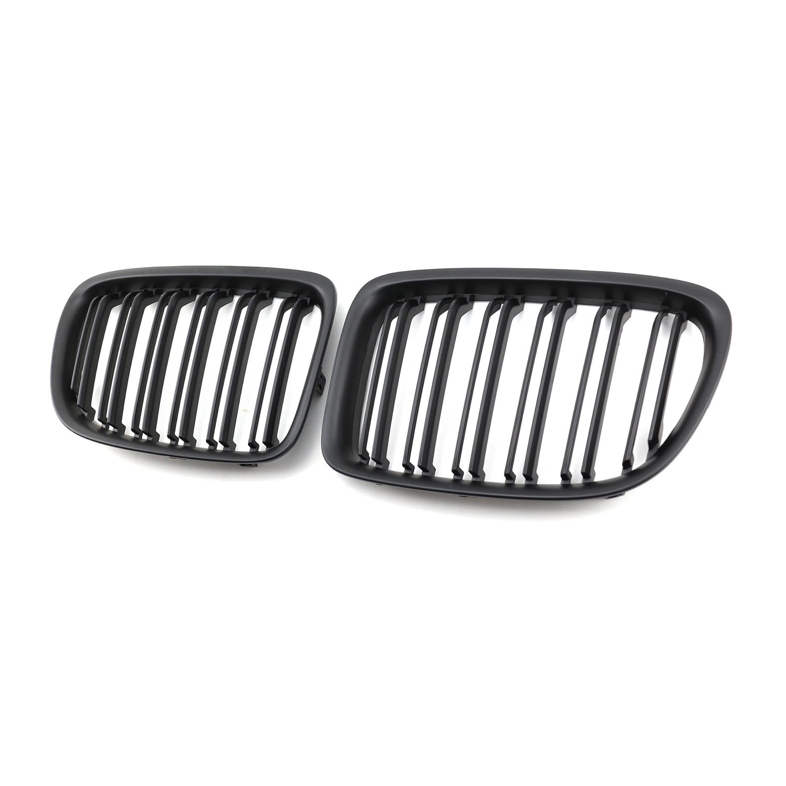 Nieren Kühlergrill Glossy Schwarz Frontgrill Kühlergrille Kompatibel für BMW X1 Old Model E84 2011-2016, GläNzend Auto Zubehör Autoersatz Grilleinsätze von Rdgnls