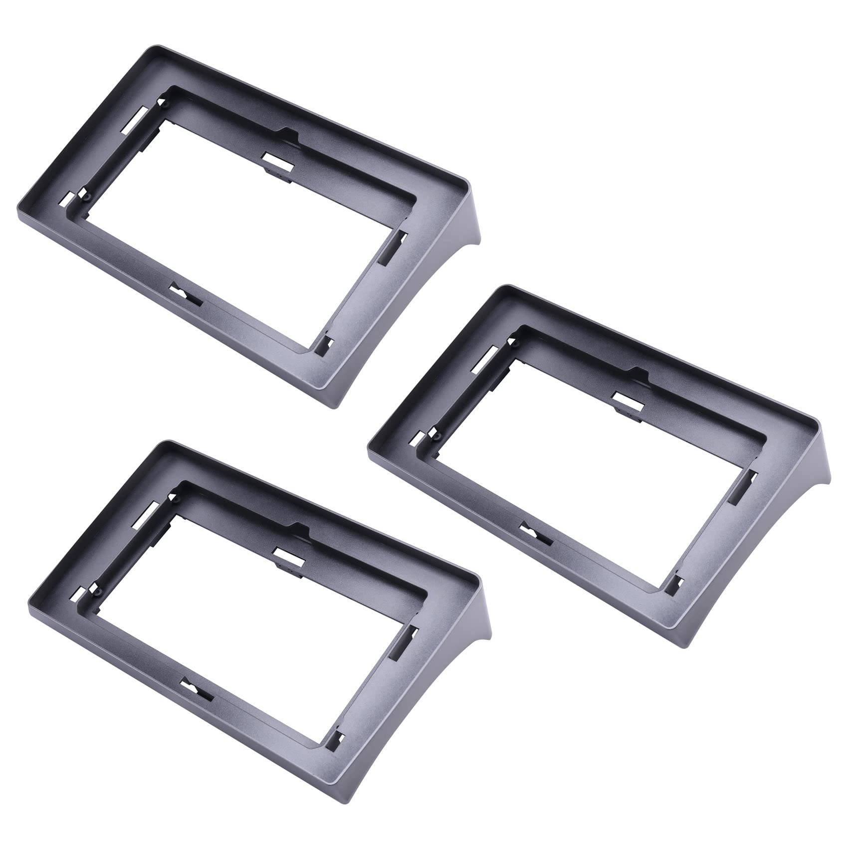 Rdjumpdjo 3X 10,1-Auto-Blende für 2010-2018 2Din Fascia Audio Fitting Adapter Panel Frame Kit Autozubehör von Rdjumpdjo