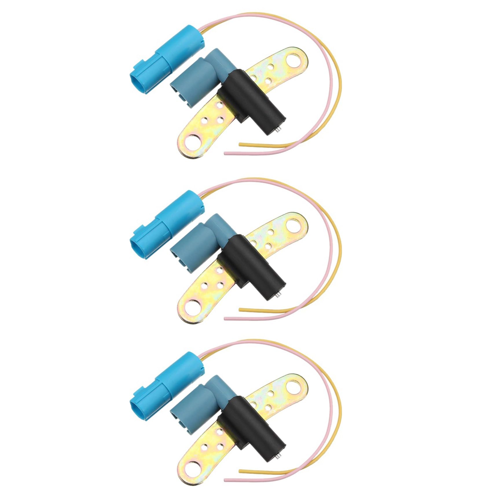 Rdjumpdjo 3X 7700101970 2Pin Auto Kurbel Welle Kurbel Wellen Positions Sensor für Espace Scenic 820046864586 von Rdjumpdjo