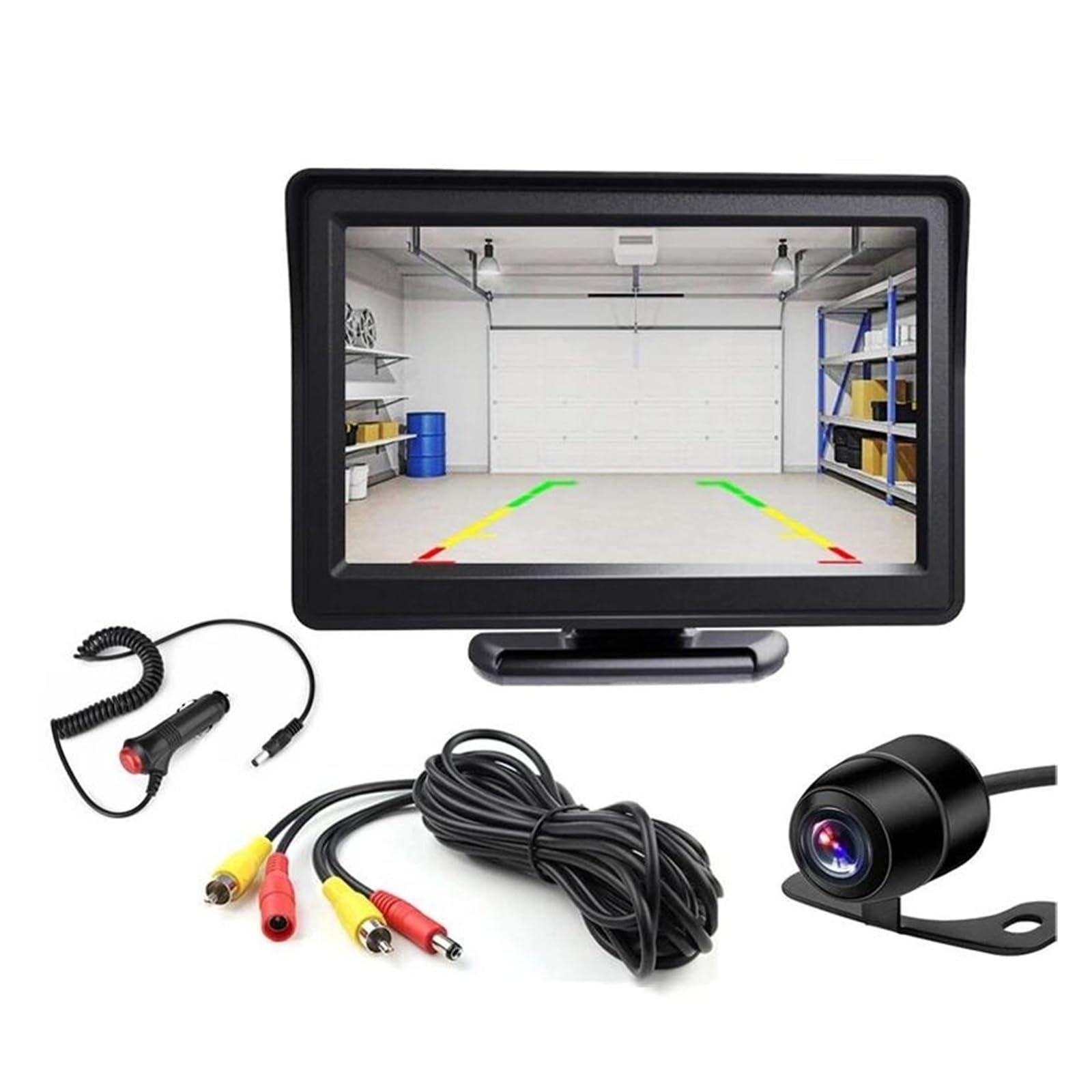 4.3 Zoll Rückansicht Reverse Monitor Auto Reverse Monitor Rückansicht Kamera Backup Kamera Kit Auto Monitor Display Parkplatz System Reverse Kamera Rückfahrkameras von Rdtnvc