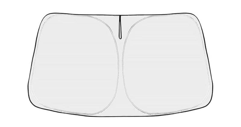 Auto Windschutzscheibe Sonnenschutz Abdeckung Sonnenschutz Visier Zubehör Für Kia Für Sportage NQ5 2023 Auto Thermovorhang von Rdtnvc