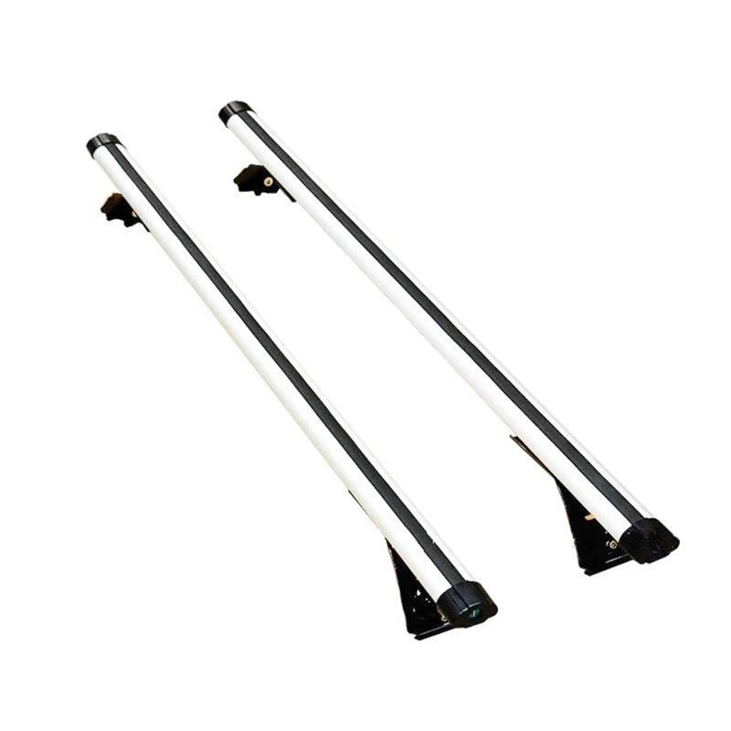 Dachträger Dachreling Träger Für Gepäckträger Fahrradträger Frachtkorb Dach Gepäckbox Auto 2 Stück Universal 125 cm Autodach Rock Cross Bars von Rdtnvc