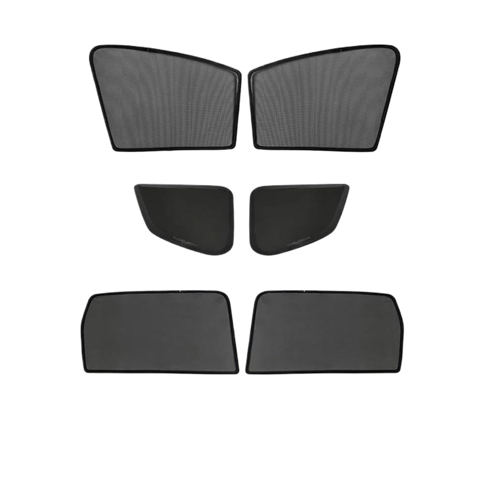 Für Nissan Für Xtrail T32 2020 2019 2018 Für Rogue 2014 2016 2017 Auto Fenster Sonnenschutz Baby Seite Fenster Sonnenschutz Auto Thermovorhang(6PCS Whole Set) von Rdtnvc