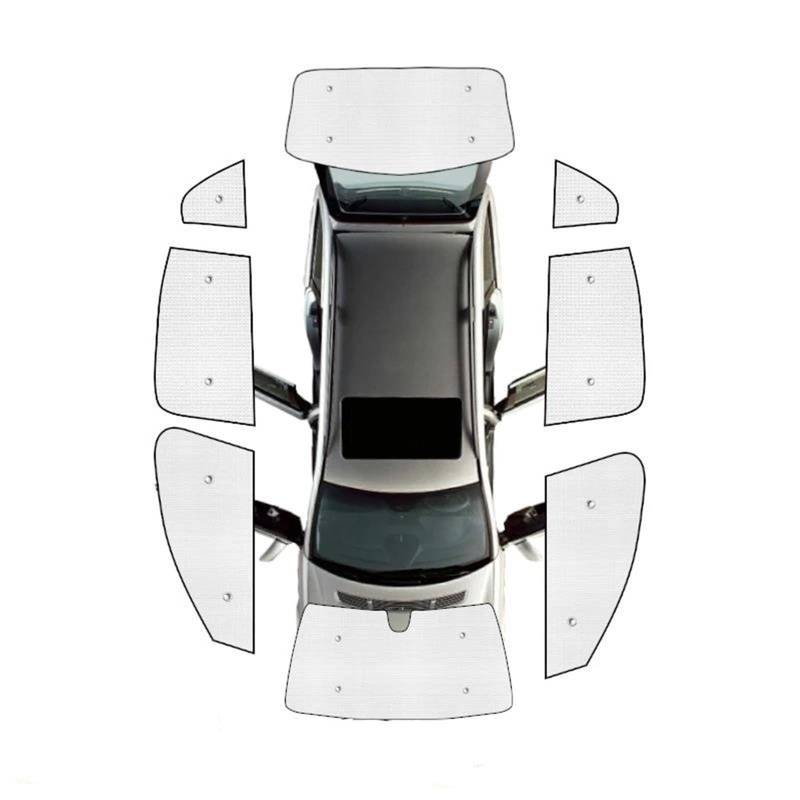 Vollständige Abdeckung Sonnenschirme Auto Sonnenschutz Windschutzscheiben Fenster Visier Für Toyota Für CHR Für C-HR AX10 2017 2018 2019 2020 Auto Thermovorhang(All Sunshades) von Rdtnvc