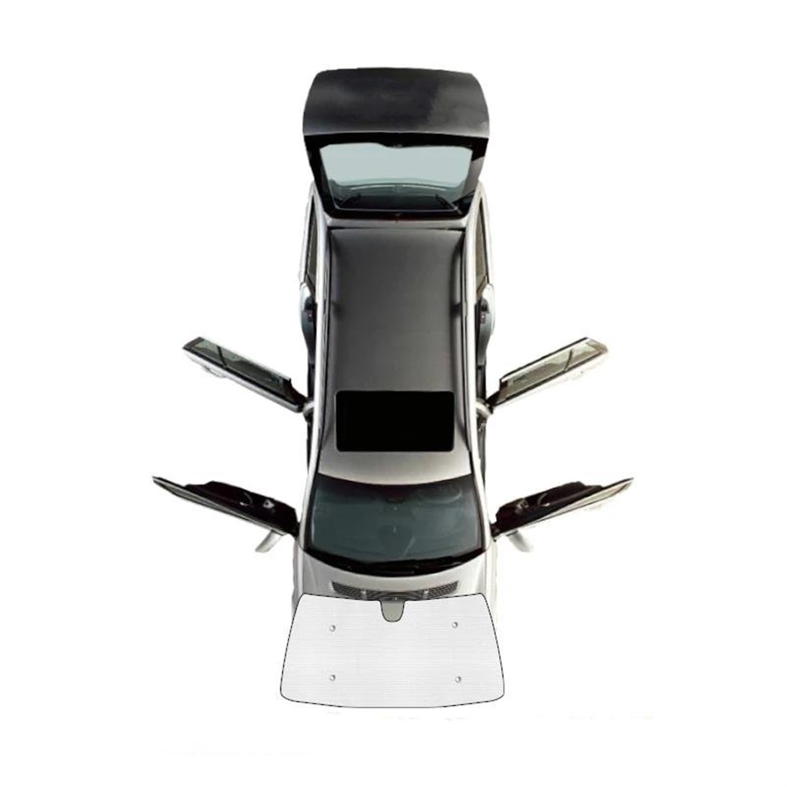 Vollständige Abdeckung Sonnenschirme Auto Zubehör Sonnenschutz Seitenfenster Visier Für Peugeot 3008 T8 Mk1 2008 2009 2012 2014 2015 2016 Auto Thermovorhang(Front Windshield) von Rdtnvc