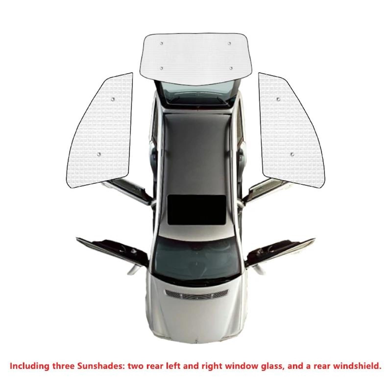 Vollständige Abdeckung Sonnenschirme Sonnenschutz Windschutzscheiben Seitenfenster Visier Für Peugeot 307 2001-2005 2006 2007 2008 2009 2010 2011 Auto Thermovorhang(Rear sunshades) von Rdtnvc