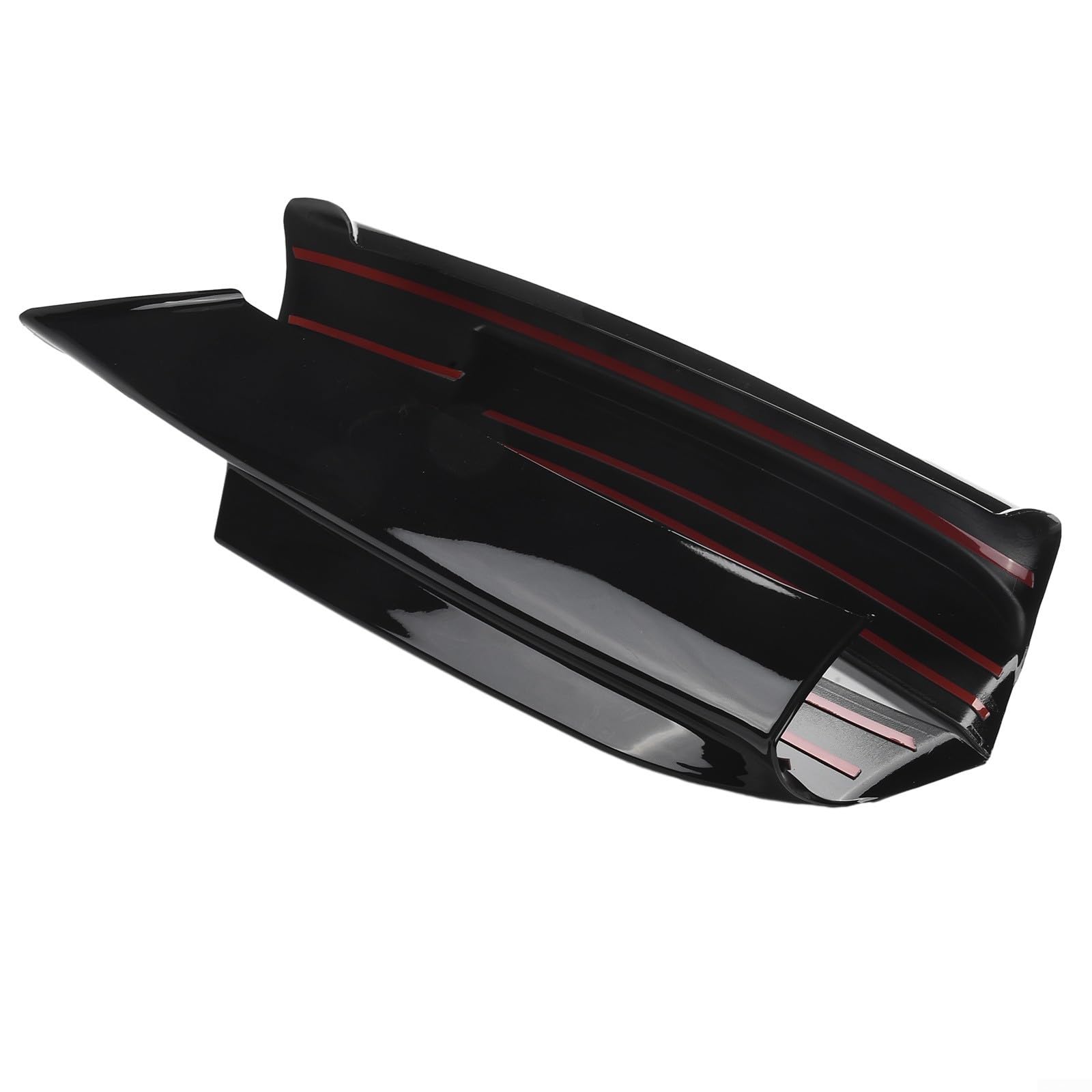 Passgenaue Frontlippenspalten entworfen für BMW Serie 3 (E90/E91) M Tech Modelle von '05 bis '08 (Schwarz) von ReachMall