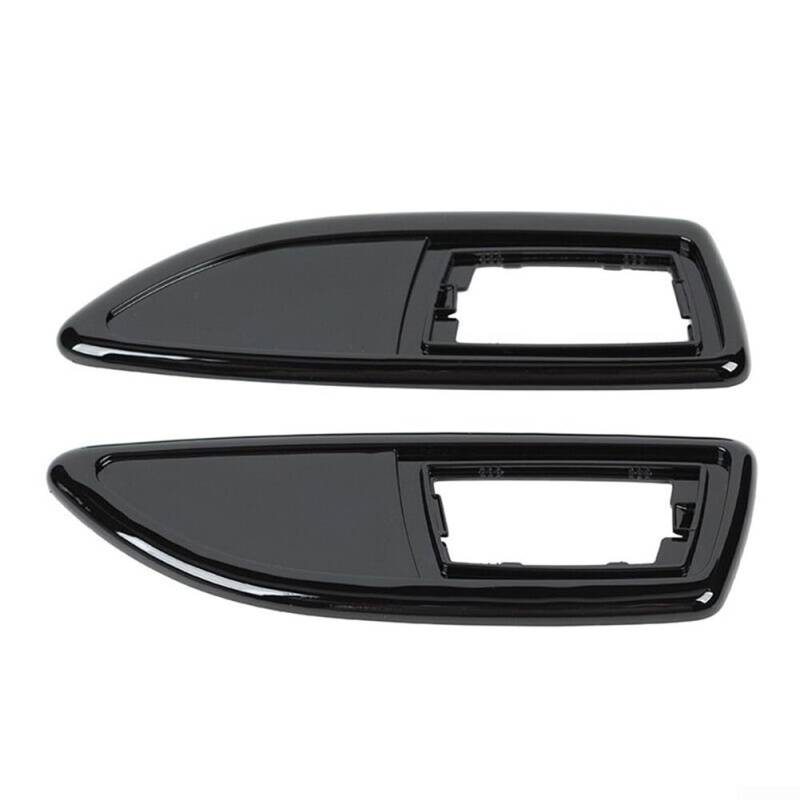 ReachMall Seitenblinkereinfassungen für Opel für Opel für Insignia A Astra, glänzend schwarz, langlebiges ABS-Material von ReachMall