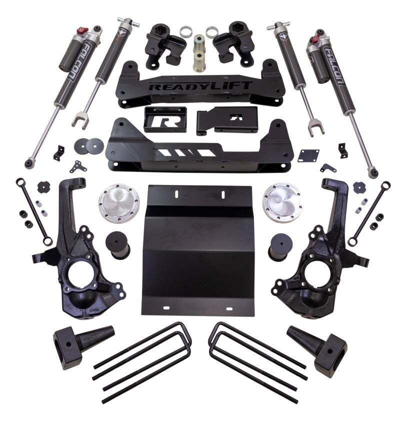 ReadyLIFT 42-30640 Max Lift Kit mit Falcon 2.1 Stoßdämpfern für Chevrolet/GMC 2500HD/3500HD RWD, Allradantrieb von Readylift