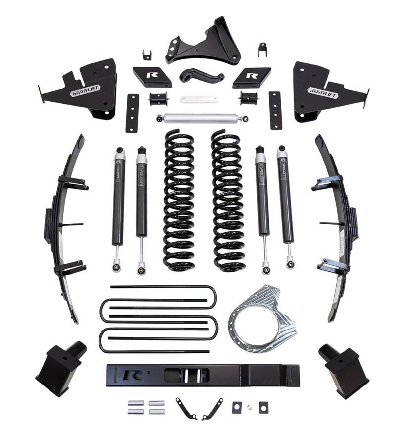 ReadyLIFT 49-27850 21,6 cm Hebe-Set mit Falcon-Stoßdämpfern für Ford F250/F350 Diesel Allradantrieb von Readylift