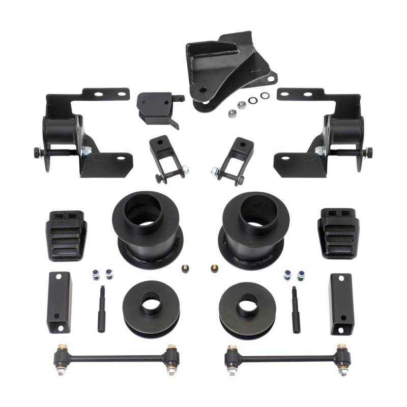 ReadyLIFT 69-19450 11,4 cm vorne mit 6,3 cm hinterer SST-Lift-Kit mit Front-/Heckschienenhalterung für DODGE/RAM 2500 4WD von Readylift