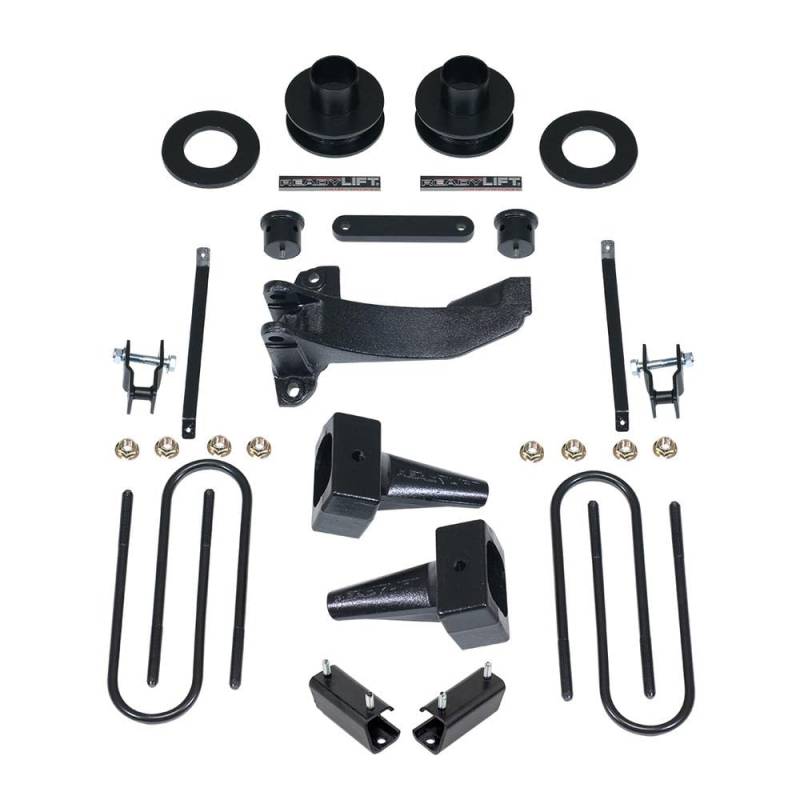 Readylift 69-2525 66-92525 Super Duty Lift Kit, Reifen bis 88,9 cm, Silber von Readylift