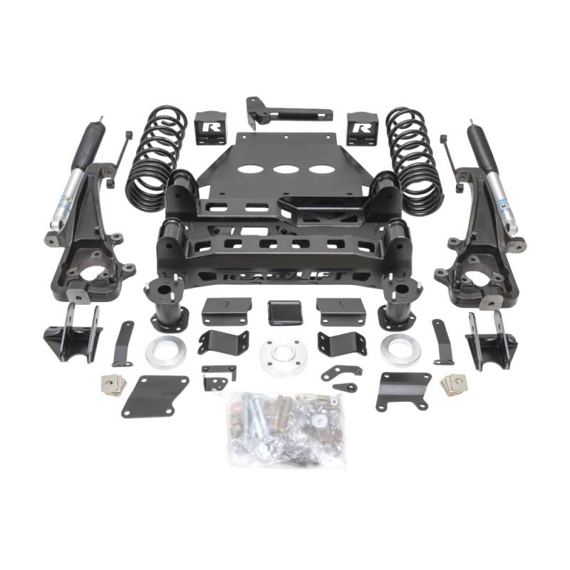 Readylift Federung 15,2 cm Federung Lift Kit für Ram 1500, Schwarz, 44-19620 von Readylift