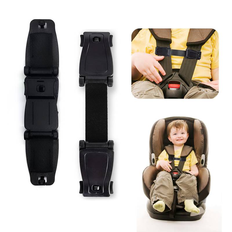 Abschnallschutz Kindersitz, 2 Stück Autositz Kindersitz Gurt Sicherungen Gurtsicherung Baby Sicherheitsgurt Clip, Autositz Brustgurt Clip für Kindersicherheitsgurt Fahrradsitze Autositze Kinderwagen von Realjoy