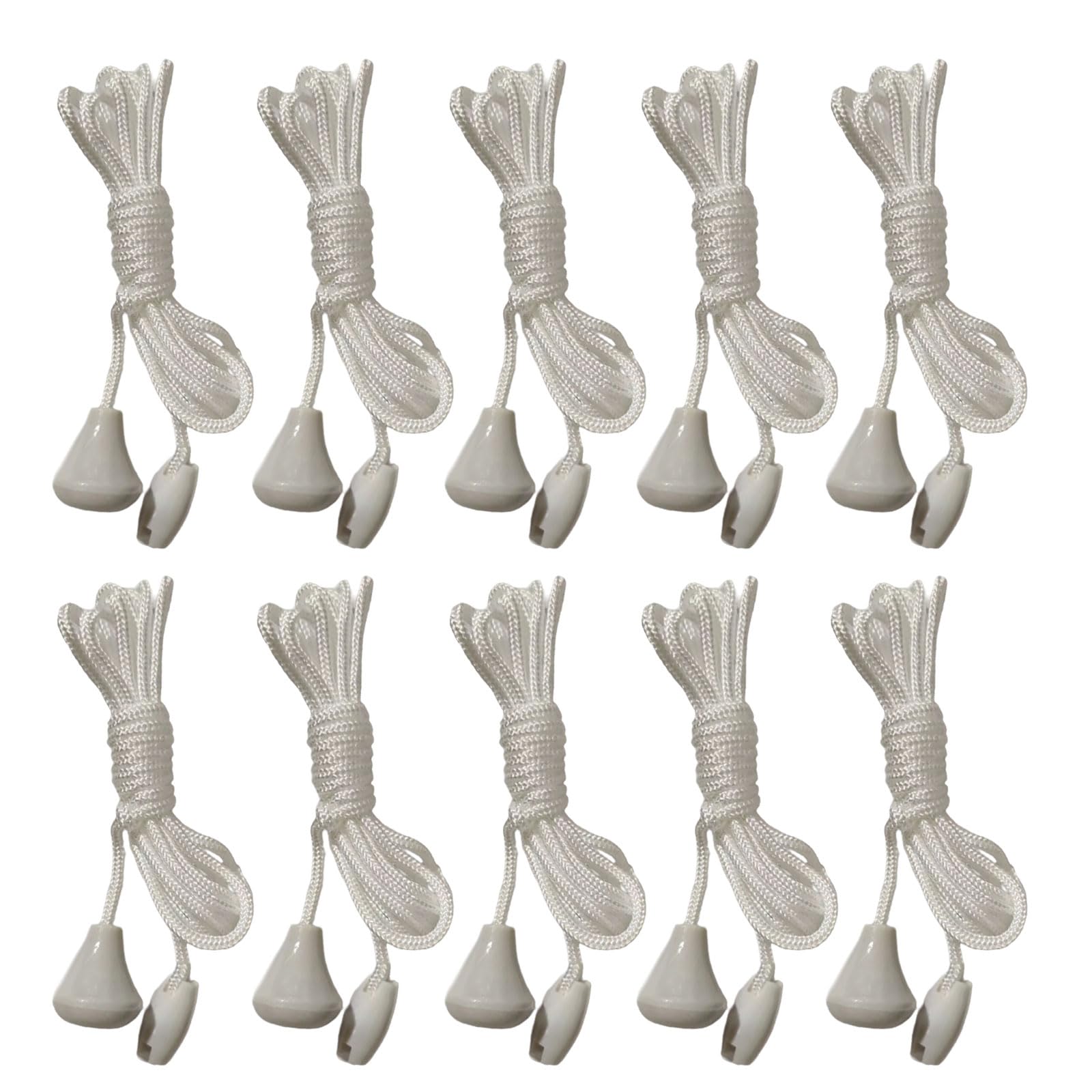 10pcs Nylon Badezimmer Leichte Zugkabel Kabel Ersatzendedeckungsschalter Ziehen Kabel Mit Steckerzugkette Einfach Zu Bedienend von Rebellious