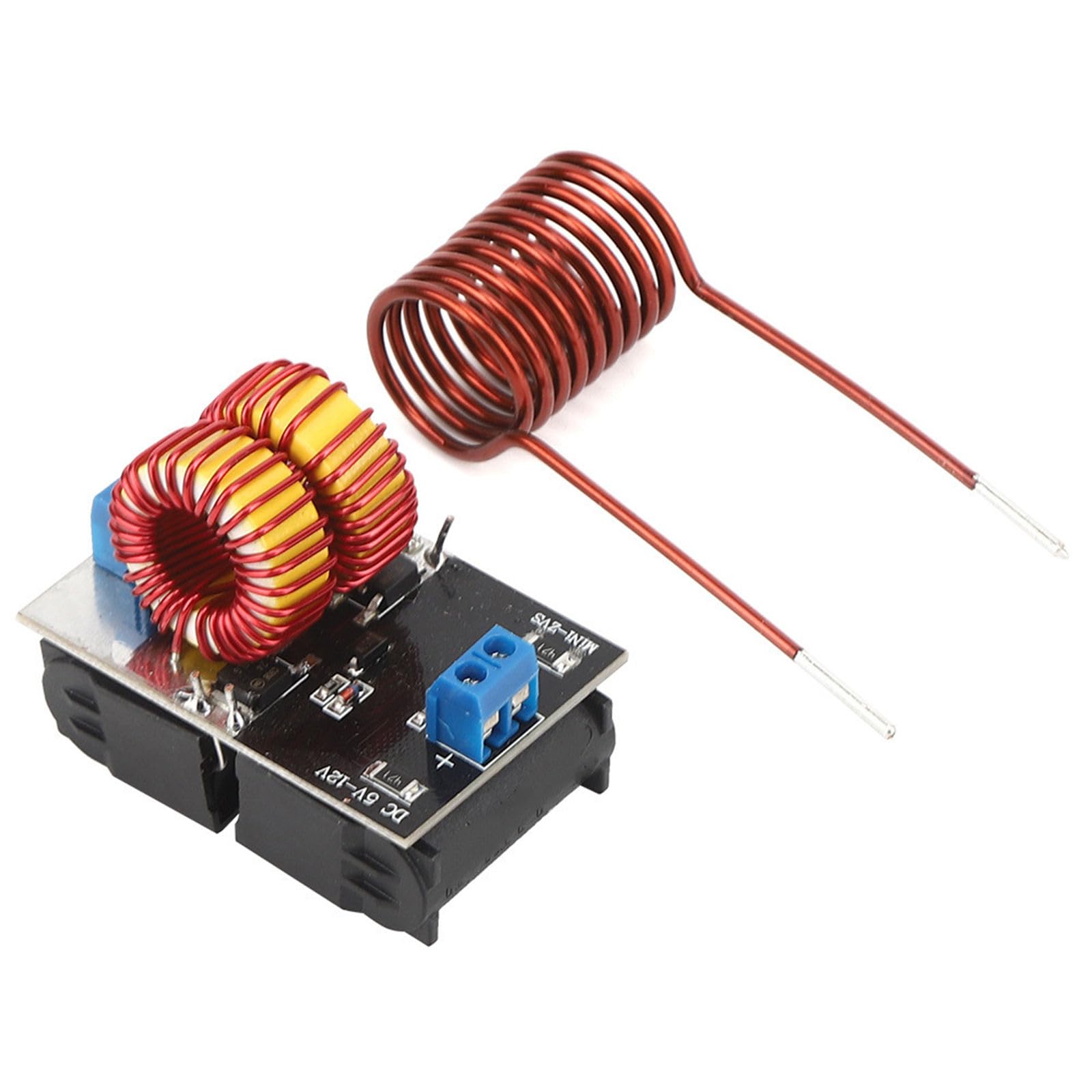 Kompaktinduktionsheizmodul 5 V Bis 12 V Eingangsspannungen Mit Effizienter Heizungsfähigkeit Easy Carry ZVS Heizmaschine von Rebellious