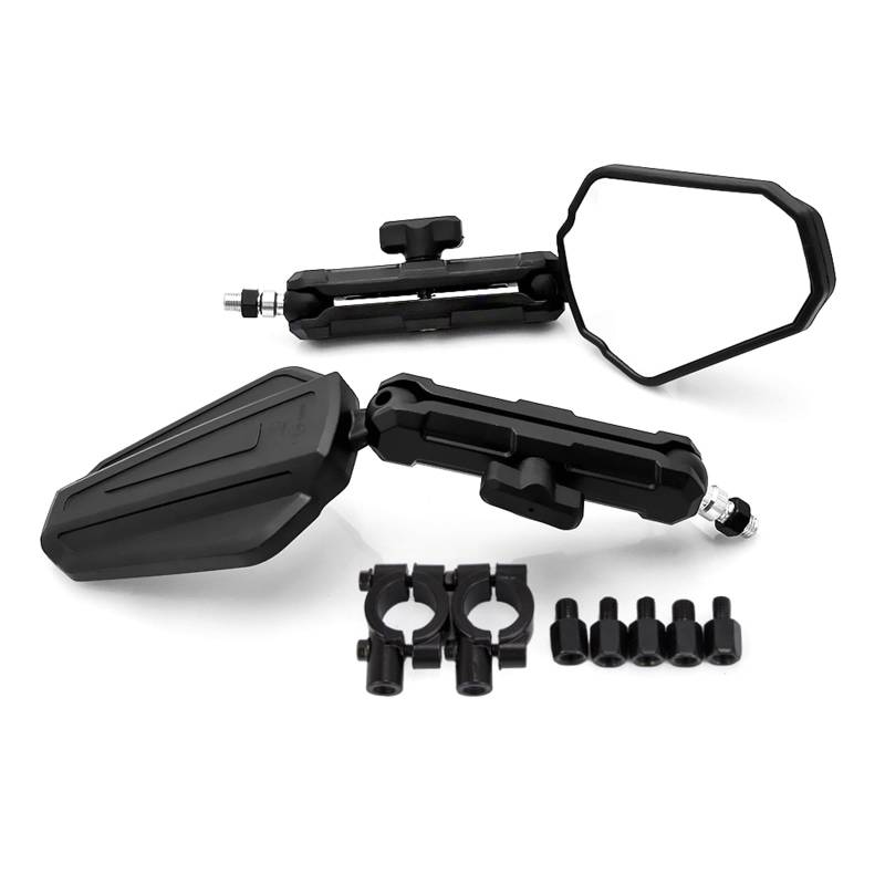 Rebellious Motocross Scooter Seitenreflektoren Mit 8-mm-10-mm Schrauben. Einfache Installation Für Mehr Sicherheit. Einfache Einstellung von Rebellious