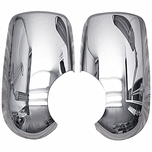 2 x EDELSTAHL SPIEGELKAPPEN von Recambo passend für FORD TRANSIT 5-6 | BJ 2000-2013 von Recambo