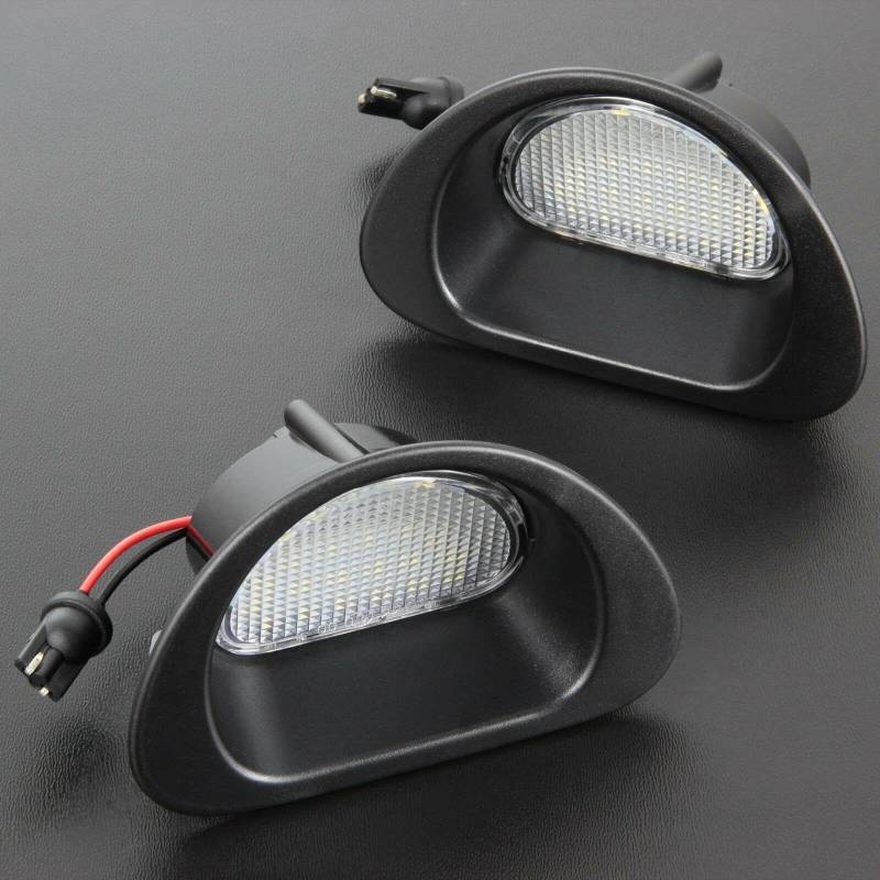 LED Kennzeichenbeleuchtung von Recambo passend für Citroen C1 | Peugeot 107 | BJ 2004-2014 von Recambo