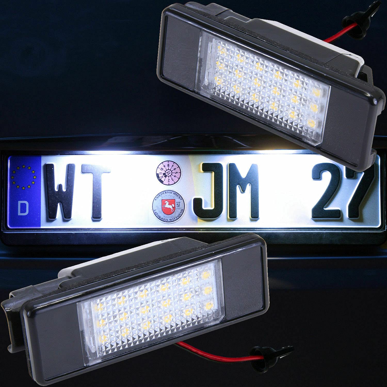 LED Kennzeichenbeleuchtung von Recambo passend für Citroen C6 | C8 | Evasion | Jumpy von Recambo