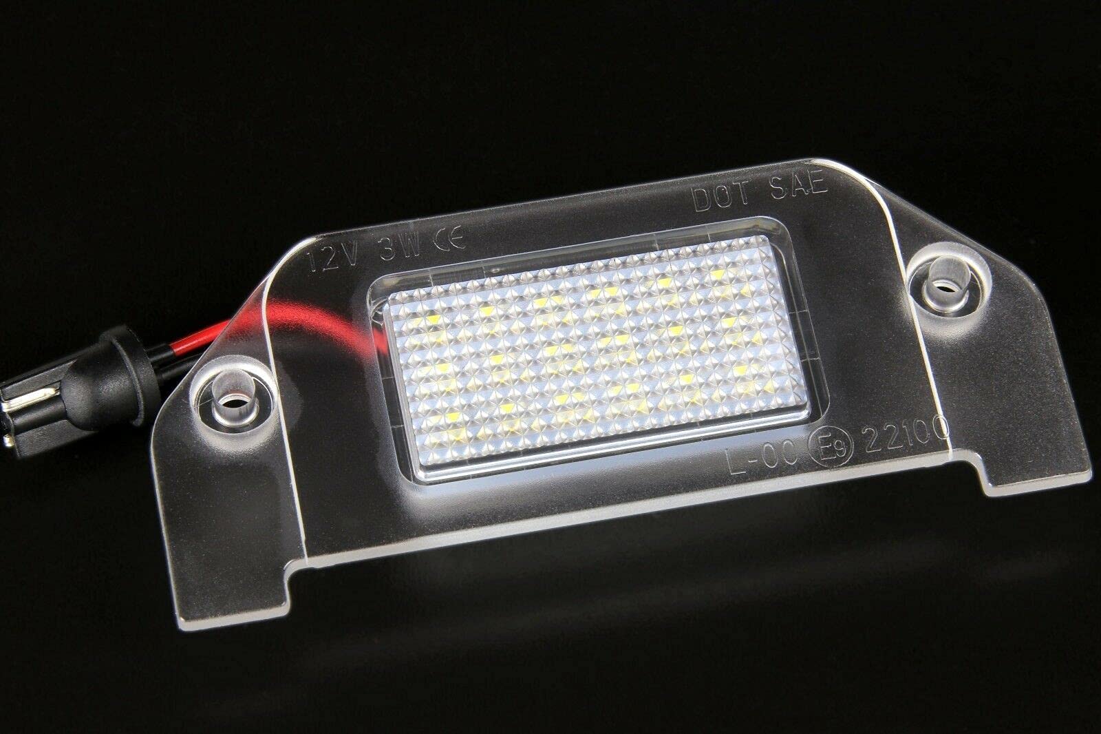 LED Kennzeichenbeleuchtung von Recambo passend für DODGE Avenger | Challenger | Charger von Recambo