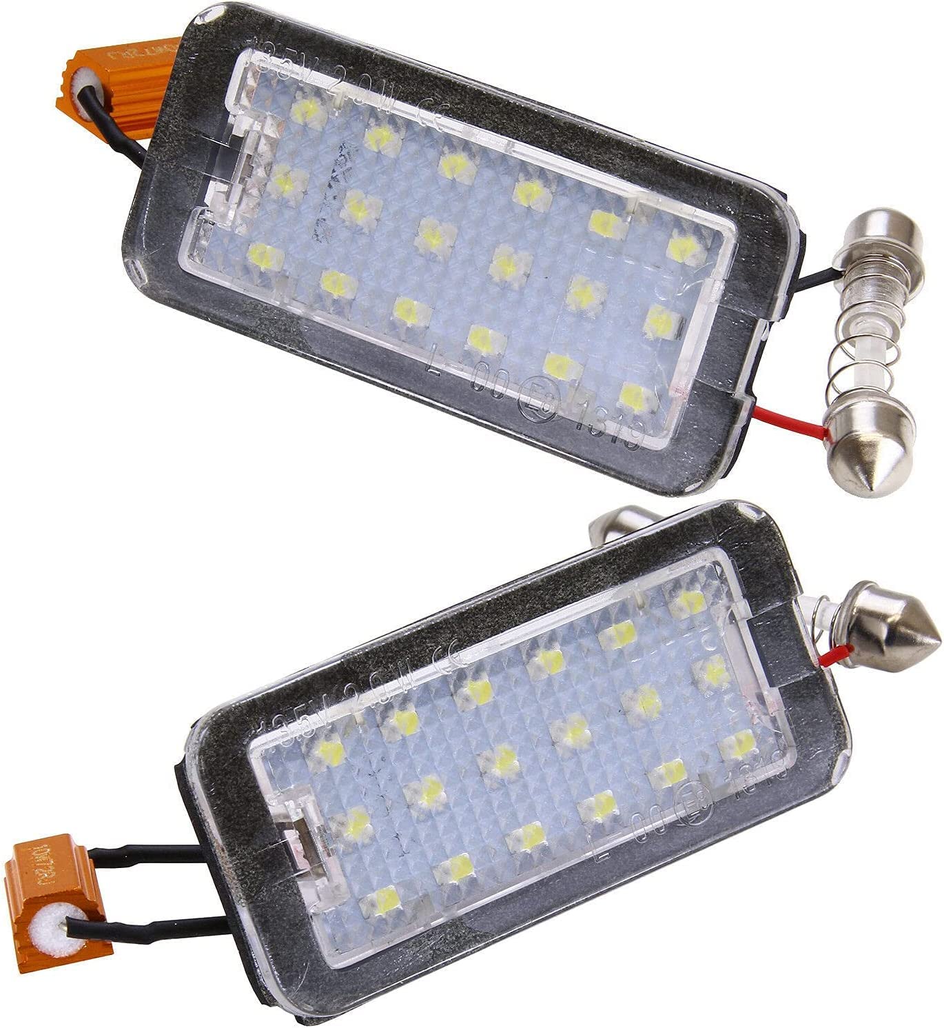 LED Kennzeichenbeleuchtung von Recambo passend für FIAT 500 500C | BJ 2007-2016 von Recambo