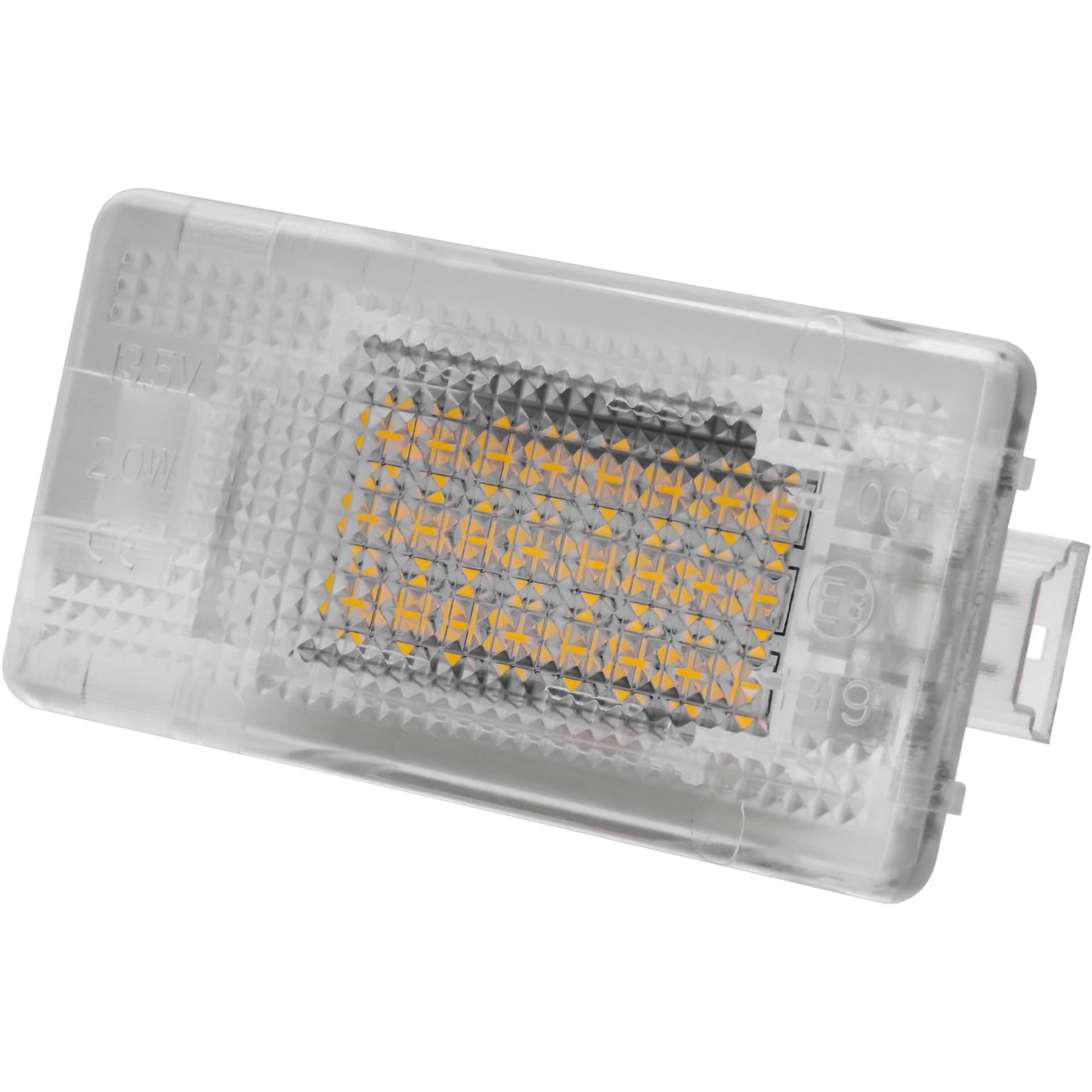 RECAMBO Led Kofferraumleuchte kompatibel mit BMW 1er E81 E87 F20 F21 | 2er F22 | CAN-Bus Fehlerfrei | SMD - Effizient - geringer Stromverbrauch | hohe Leuchtkraft | leichte Installation von Recambo