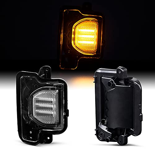 LED Blinker Aussenspiegel von Recambo passend für Jeep Wrangler | Typ JL | ab BJ 2018> | KLARGLAS von Recambo