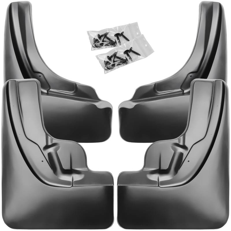 Recambo Schmutzfänger Set vorne + hinten kompatibel für Land Rover Discovery Sport | L550 | 2014-2019 von Recambo