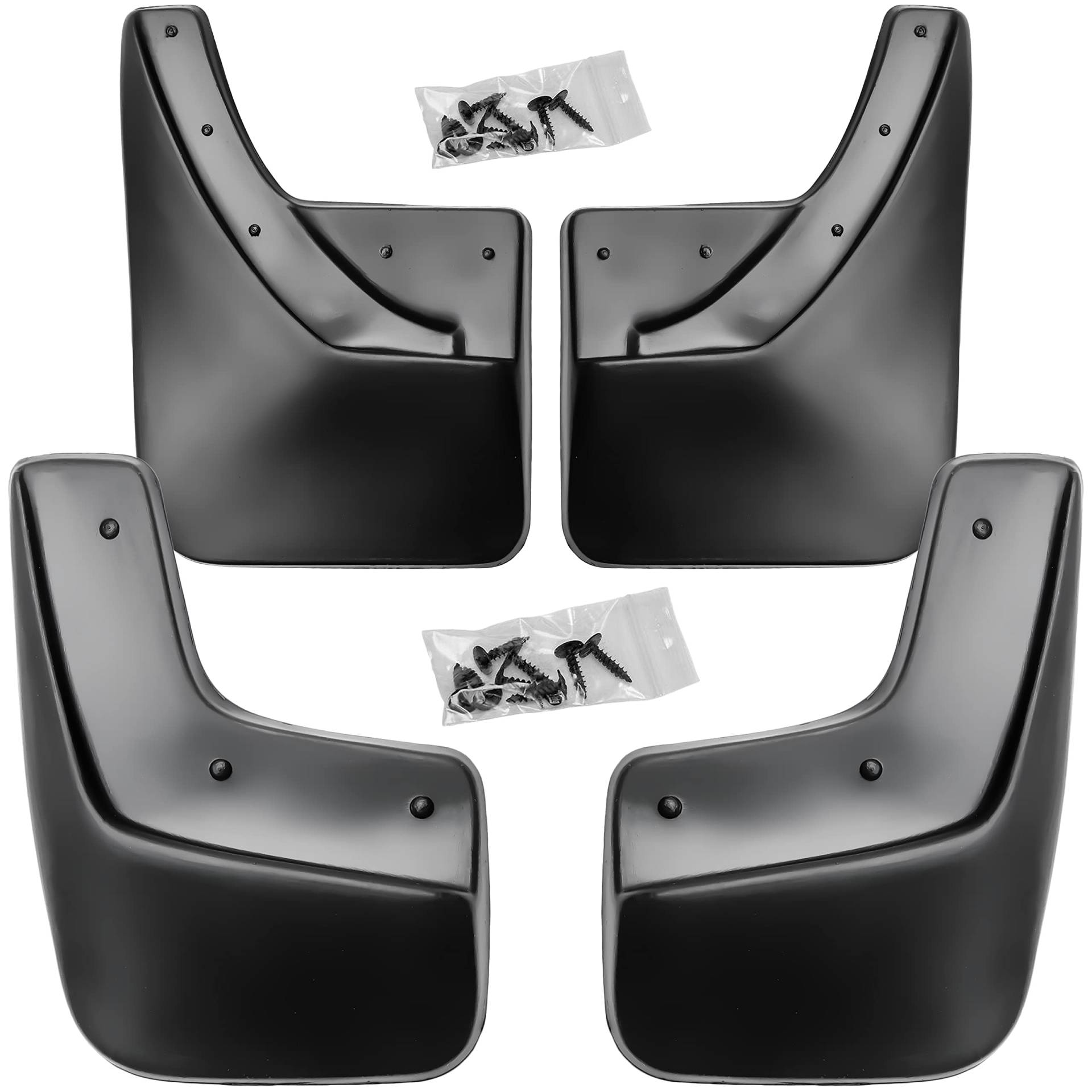 Recambo Schmutzfänger Set vorne + hinten kompatibel für Mazda CX-7 | Typ ER | BJ 2006-2012 | passgenau von Recambo